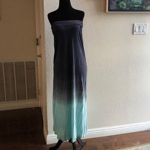 Strapless sundress